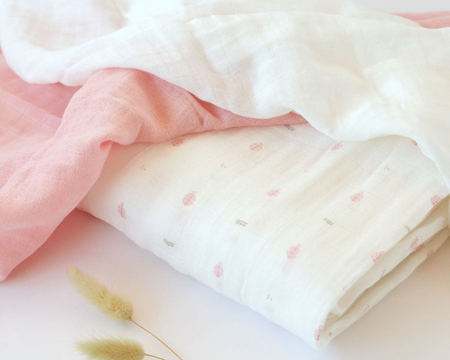 Pack 3 Gasitas 70x70cm de Bambú Kiokids