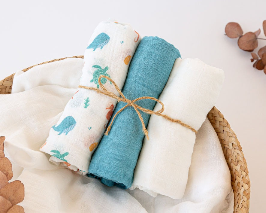 Pack de 3 Juntas de Bambu 70x70cm Kiokids