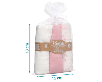 Pack de 3 Juntas de Bambu 70x70cm Kiokids