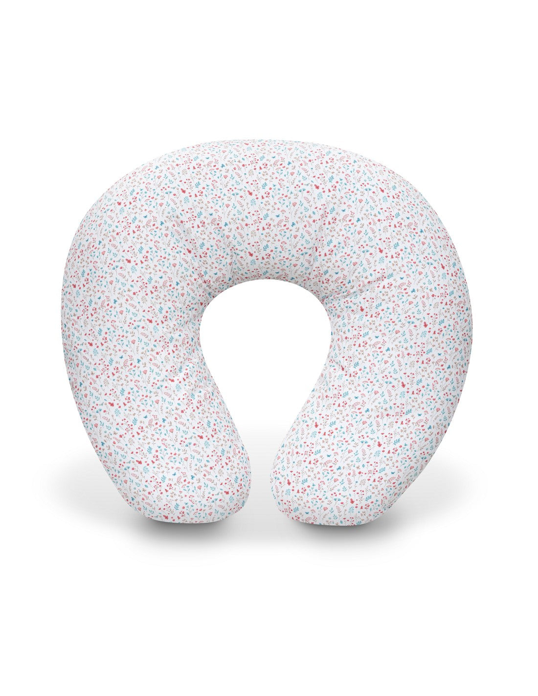 Almohada Lactancia Modelo  Petalos Flores Rosa Interbaby
