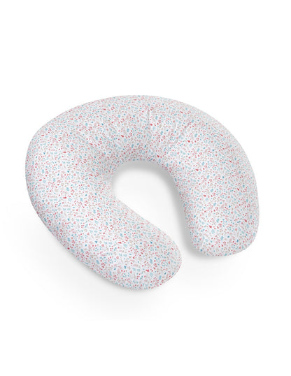 Almohada Lactancia Modelo  Petalos Flores Rosa Interbaby
