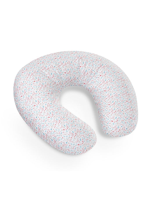 Almohada Lactancia Modelo  Petalos Flores Rosa Interbaby