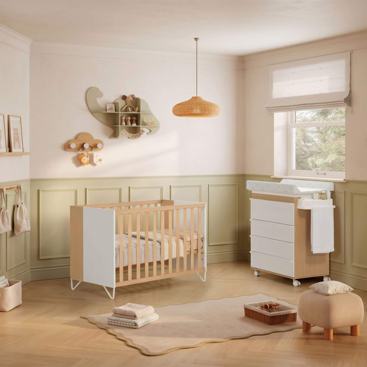 Cuna colecho de madera 120×60- Amaia de MICUNA