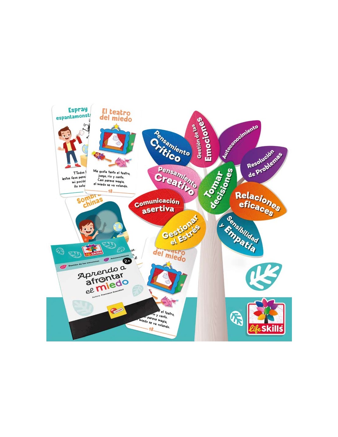 Juego educativo Aprendo a afrontar el miedo Life Skills