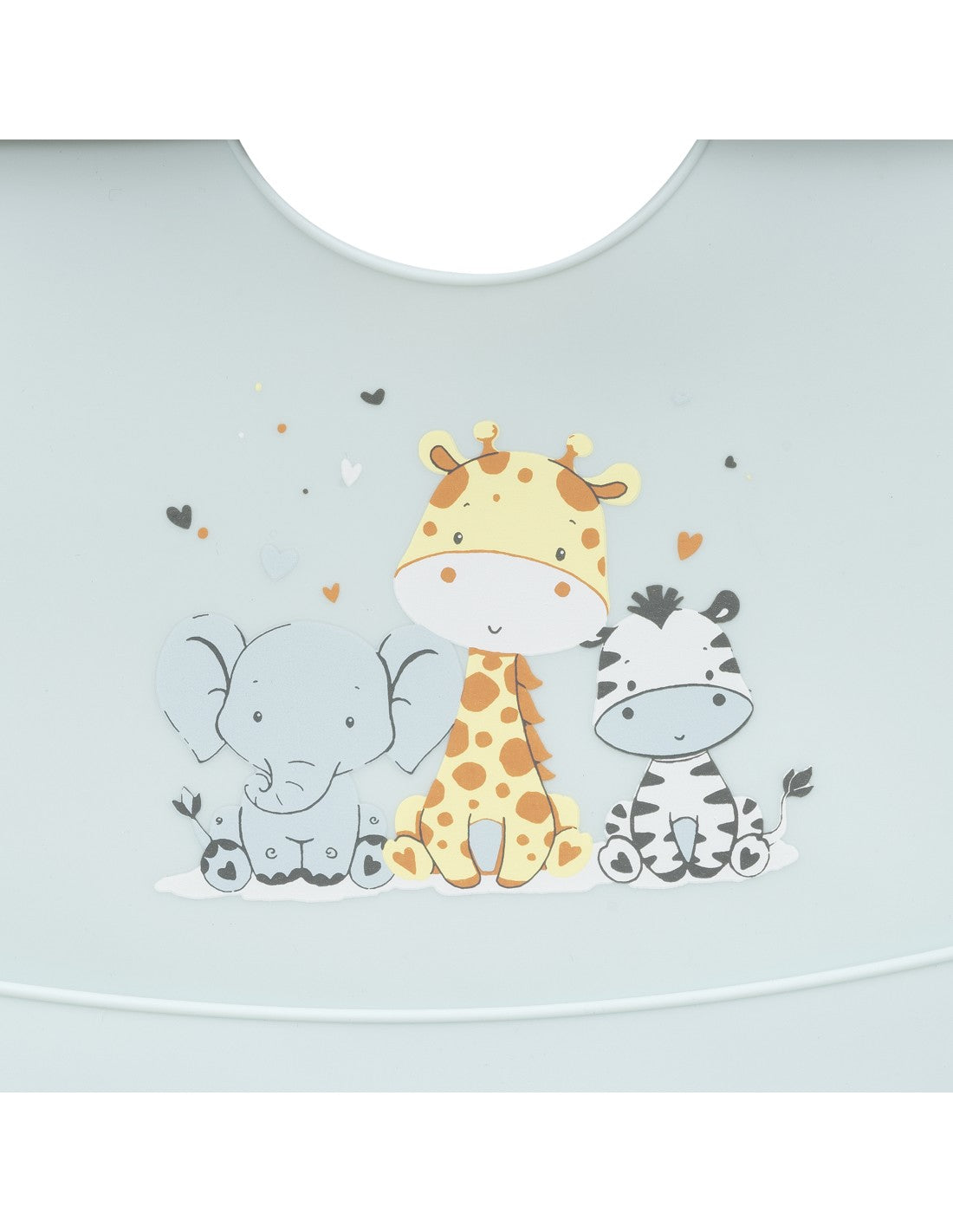 Babero Silicona Estampado Tres Amigos de Interbaby