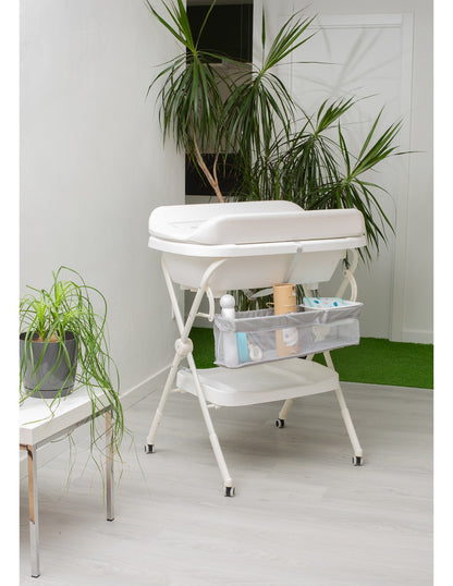 Bañera con Cambiador+Patas Modelo Estrellas Interbaby