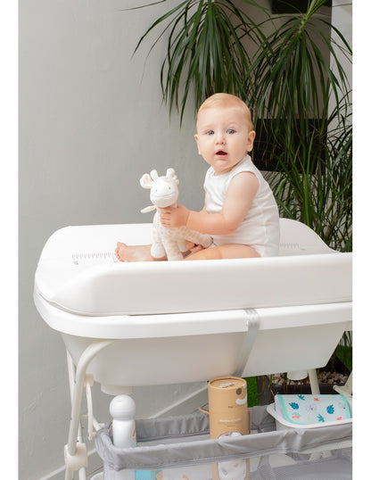 Bañera con Cambiador+Patas Modelo Estrellas Interbaby