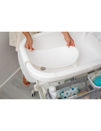 Bañera con Cambiador+Patas Modelo Estrellas Interbaby