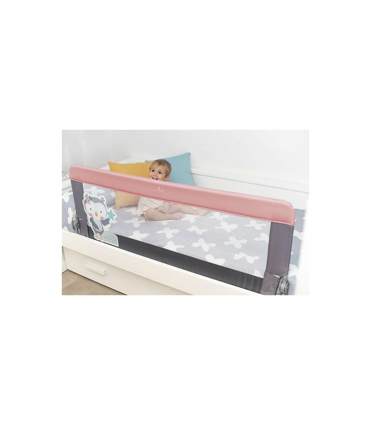 Olmitos Barrera Cama Bebé Barrera Seguridad bebé 150 cm