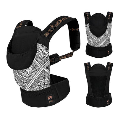 Mochila Portabebés Ergonómica HUGGY Kinderkraft x BIZUU | Desde 3 Meses hasta 20 kg