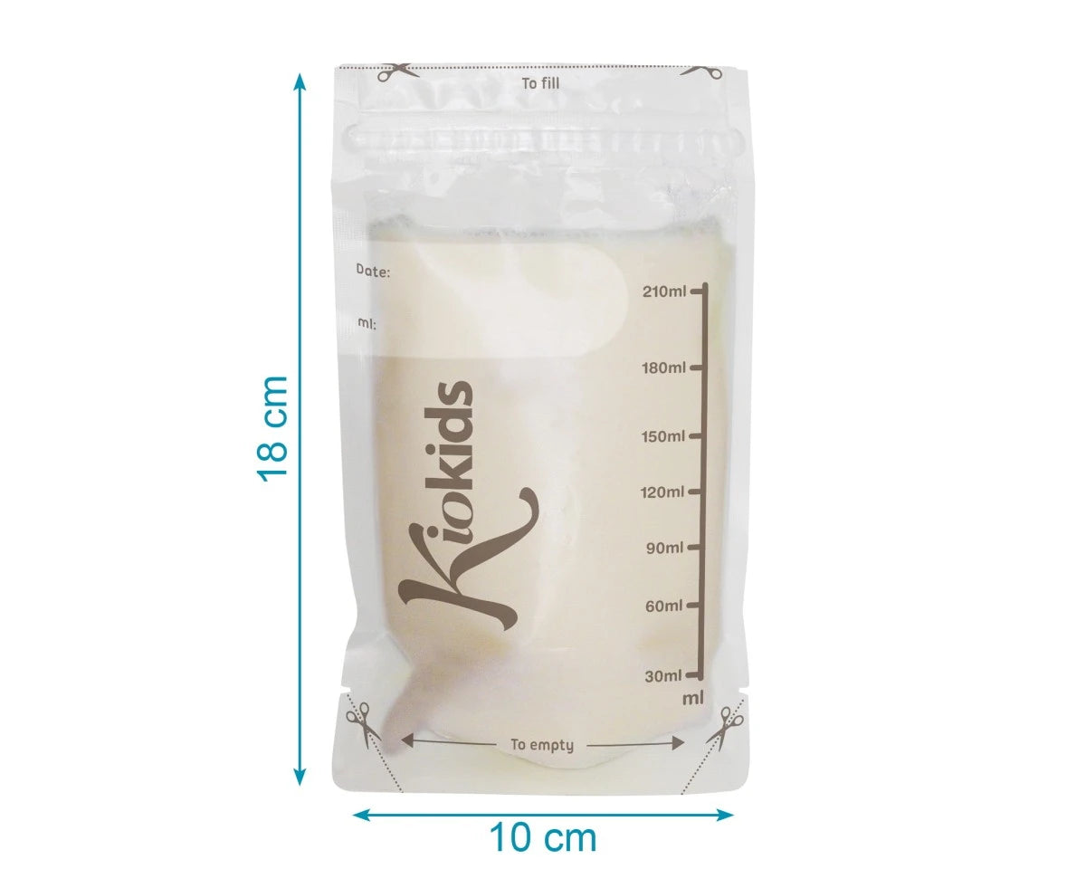 Bolsas de almacenamiento de leche materna 25uds Kiokids