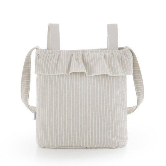 BOLSO MATERNAL BOHEM SIRA BEIGE 11.5x35x36 CM