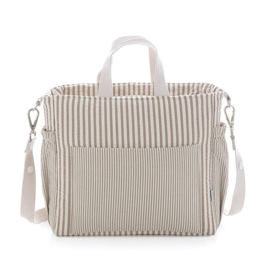 BOLSO MATERNAL PACK DERBY BEIGE CAMBRASS