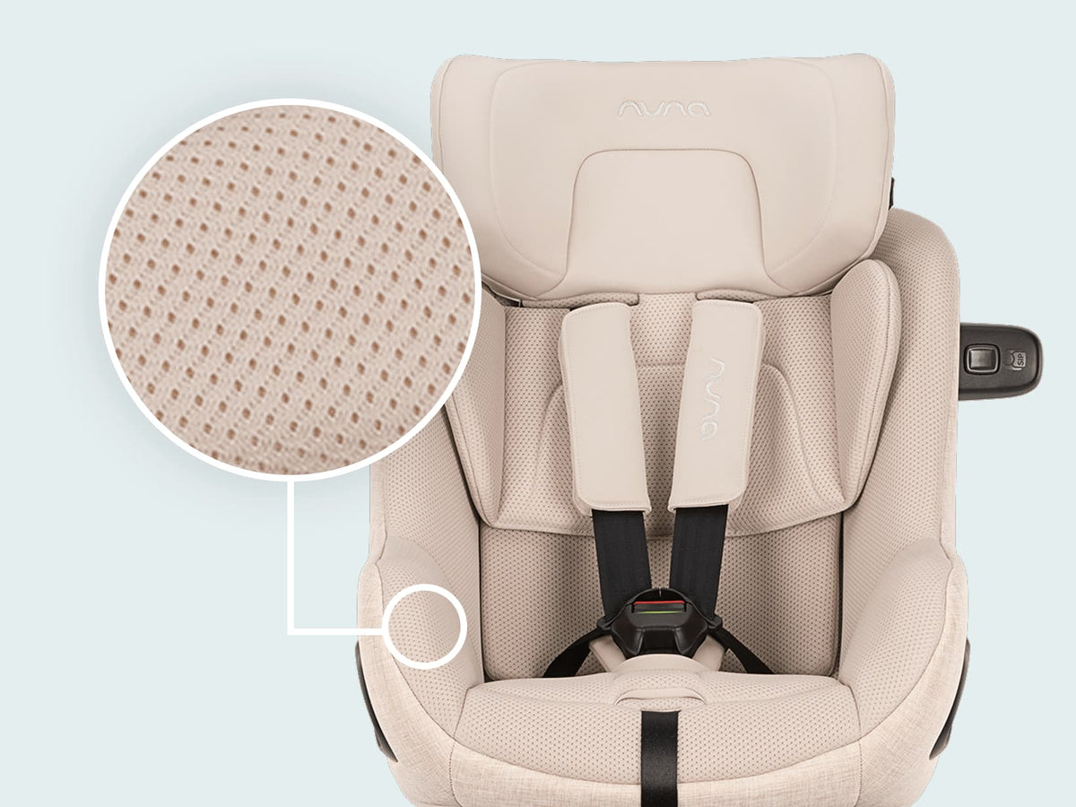 Silla de auto PRUU AIRE de NUNA (desde 40 cm hasta 105 cm)