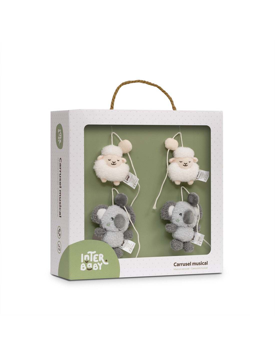 Carrusel Musical para Cuna – Móvil de Descanso Infantil  Interbaby