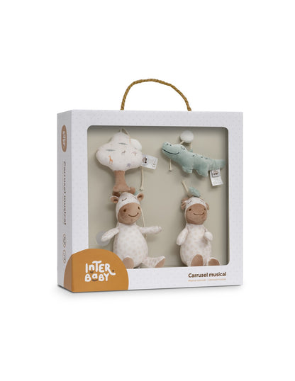 Carrusel Musical para Cuna – Móvil de Descanso Infantil  Interbaby