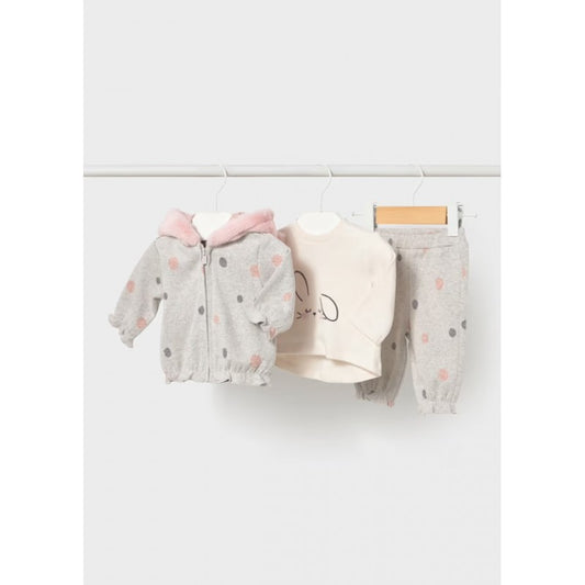 Chándal lunares bebé niña 2656 Mayoral