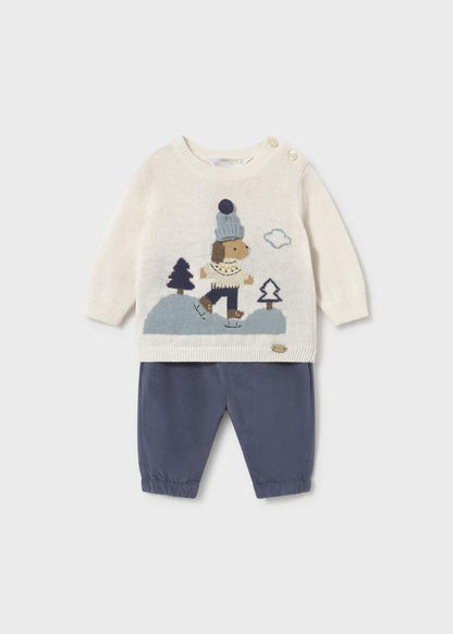 Conjunto de vestir bebe niño MAYORAL newborn largo marino 2533