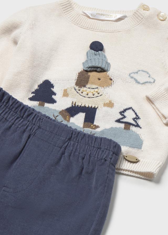 Conjunto de vestir bebe niño MAYORAL newborn largo marino 2533
