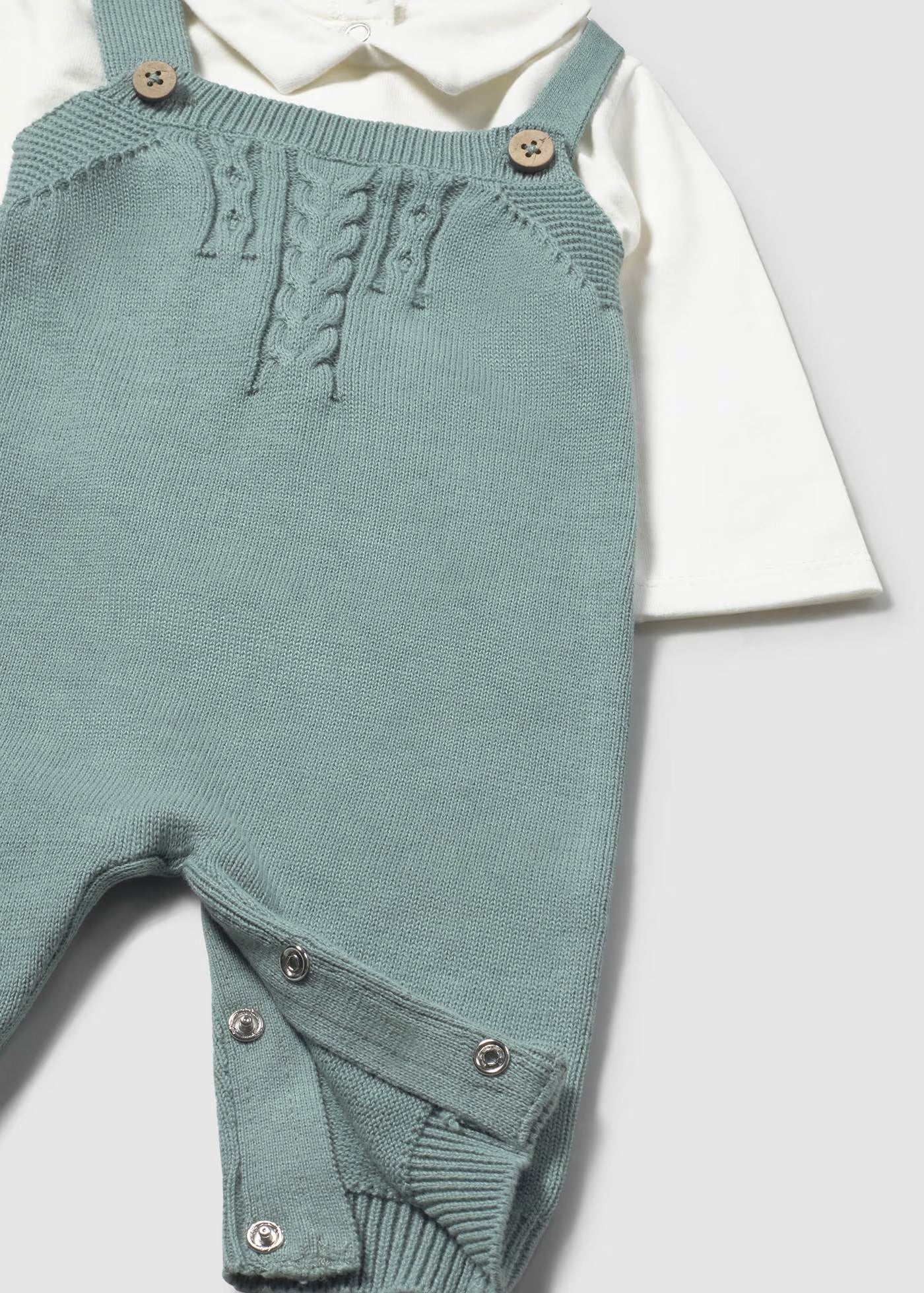 Conjunto peto tricot 3 piezas 2617 Mayoral