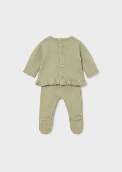 Conjunto polaina y jersey recién nacida Mayoral 2501