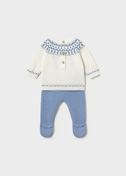 Conjunto polaina y jersey recién nacido 1-2M 2505 MAYORAL