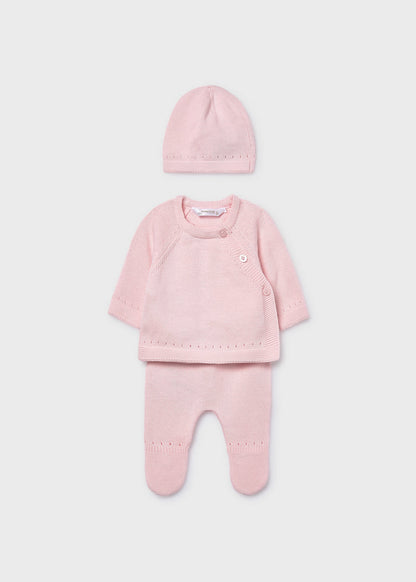 Conjunto regalo 3 piezas tricot 9981 Mayoral