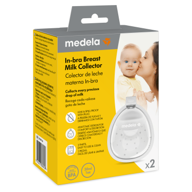 Copas Recolectoras de Leche Materna Medela InBra – Pack de 2 unidades