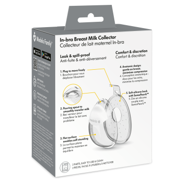 Copas Recolectoras de Leche Materna Medela InBra – Pack de 2 unidades