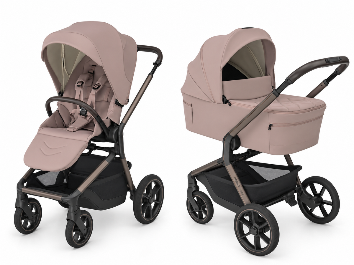 Cochecito 2 en 1 con capazo plegable Espiro
