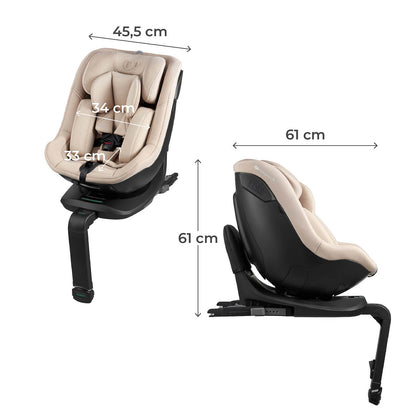 Silla de Coche I-GUARD I-size AIR FLOW (40–105 cm) de Kidnerkaft