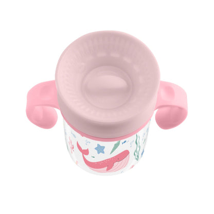 Taza 360º con asas 300ml Deep Sea de Kikkaboo