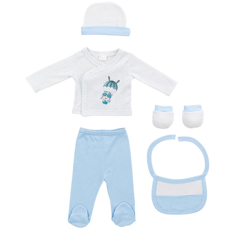Set Primera Puesta 5 Piezas Paracaidista de Interbaby