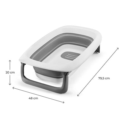 Bañera con cambiador sobre estructura BUBBLY