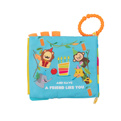 Libro Educativo Tela Sensorial A Friend Like you de Kikkaboo