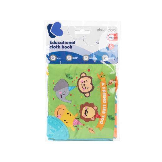 Libro Educativo Tela Sensorial A Friend Like you de Kikkaboo
