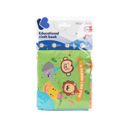 Libro Educativo Tela Sensorial A Friend Like you de Kikkaboo