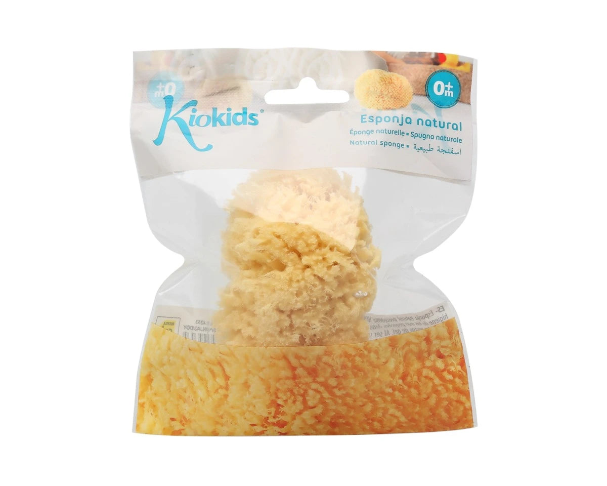 Esponja natural de Kiokids