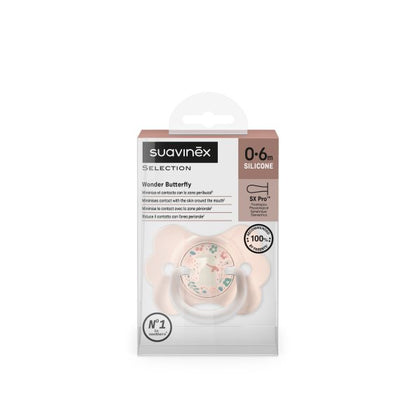 Chupete Wonderland Butterfly '26 SX PRO Silicona 0M/6M