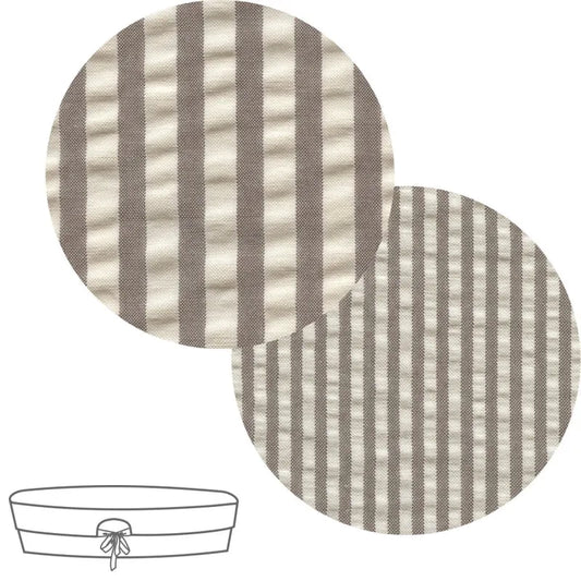 Garnitura Capazo Cremallera Reversible Derby Beige 35X75X35 Cm Cambrass