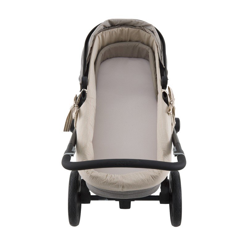 Garnitura Capazo Cremallera Reversible Derby Beige 35X75X35 Cm Cambrass