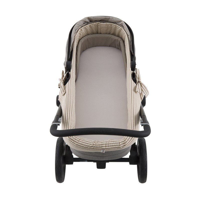 Garnitura Capazo Cremallera Reversible Derby Beige 35X75X35 Cm Cambrass