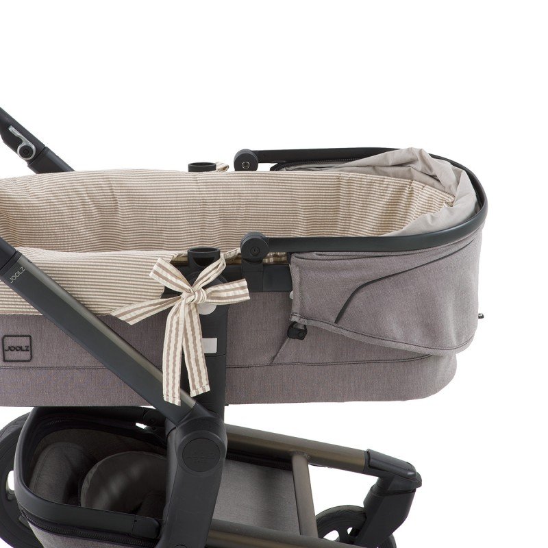 Garnitura Capazo Cremallera Reversible Derby Beige 35X75X35 Cm Cambrass