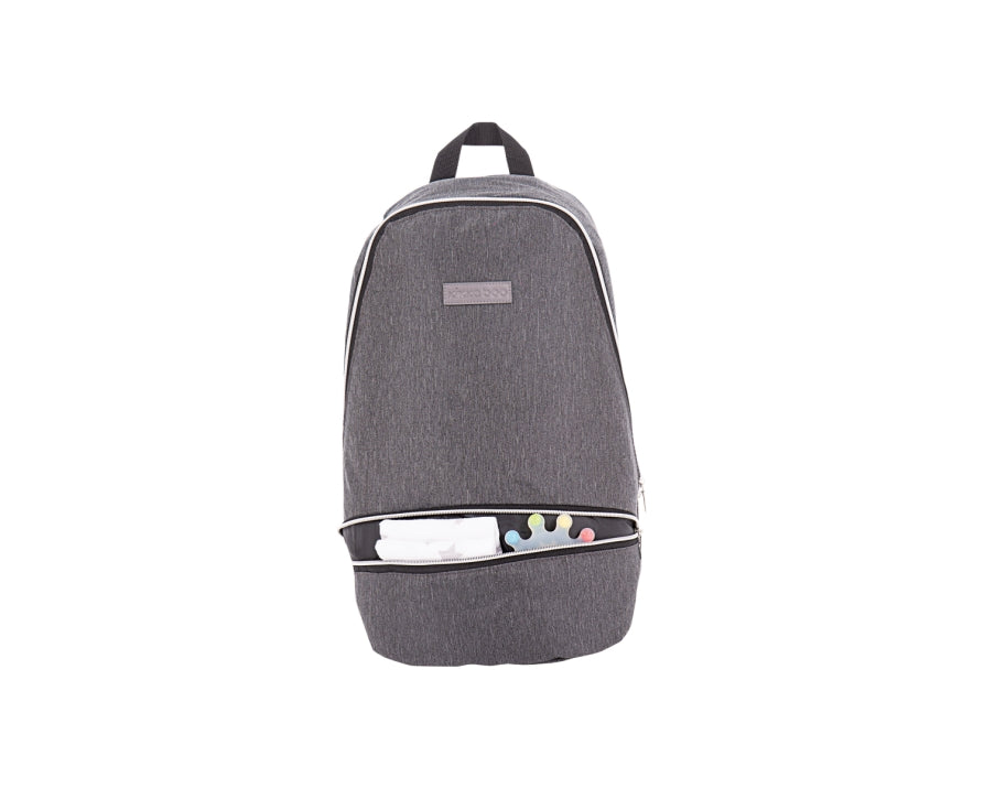 mochila kikkabo dark grey