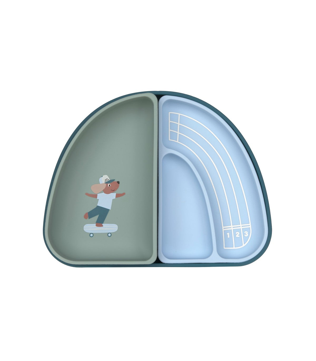 Juego de platos de silicona Lässig