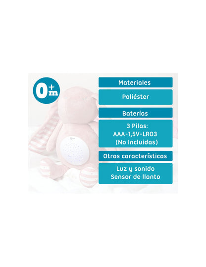 Peluche Proyector Musical Conejito Kiokids