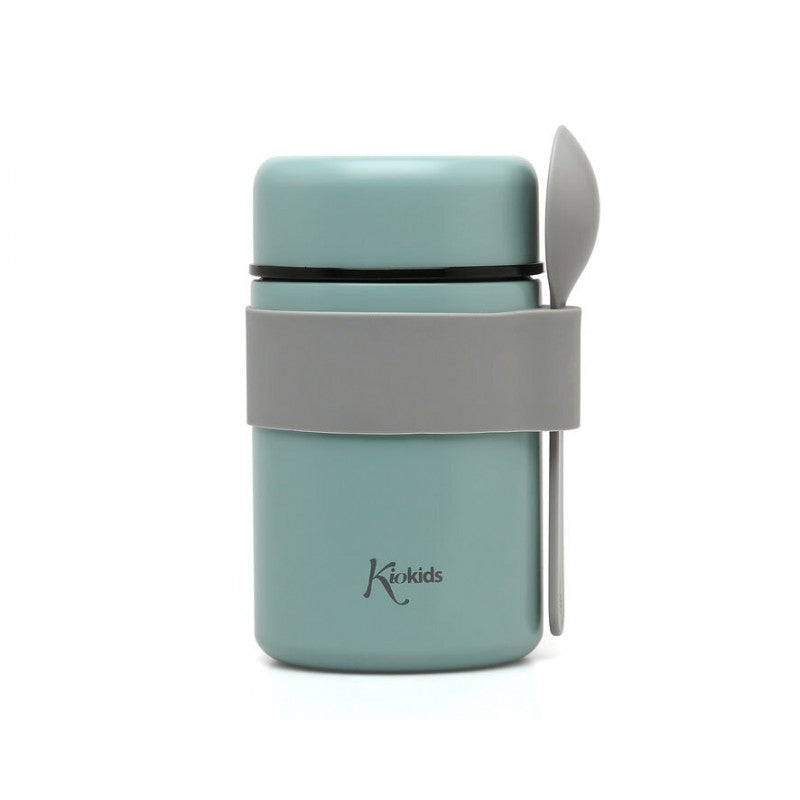Termo Papillero Acero Inoxidable con Cuchara de Kiokids