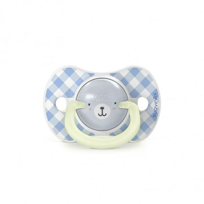 Pack de 2 chupetes 0-6 meses Noche y Día Suavinex