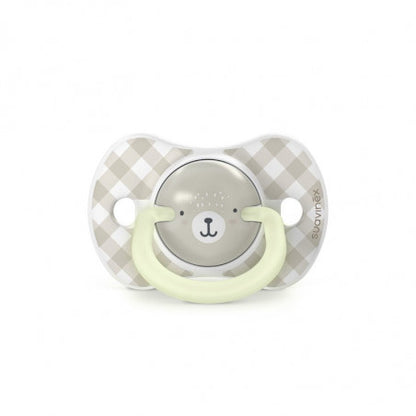 Pack de 2 chupetes 0-6 meses Noche y Día Suavinex