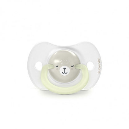 Pack de 2 chupetes 0-6 meses Noche y Día Suavinex